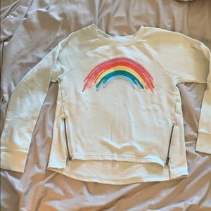 Gap Kids rainbow sweatshirt size 10